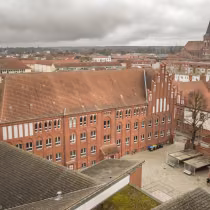 Schulgebäude des Oskar-Picht-Gymnasiums Pasewalk