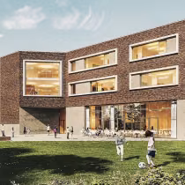 Schulgebäude des Reuterstädter Schulcampus Stavenhagen