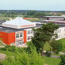 Schulgebäude der Fleesenseeschule Malchow