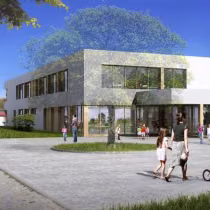 Schulgebäude der Evangelischen Grundschule Kavelstorf