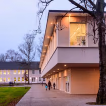 Schulgebäude der Evangelischen Schule Dettmannsdorf