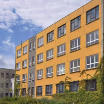 Schulgebäude der Neumühler Schule in Schwerin