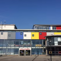 Schulgebäude des Gymnasium Sanitz