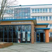 Schulgebäude des Erasmus Gymnasiums Rostock